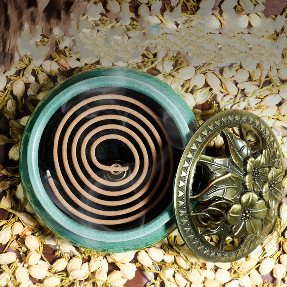 Incense Holder - 10枚入り、耐火性のあるバーナー用断熱マット、耐熱性のあるお香立てパッド、コイルマット、家庭用耐火性お香パッド。