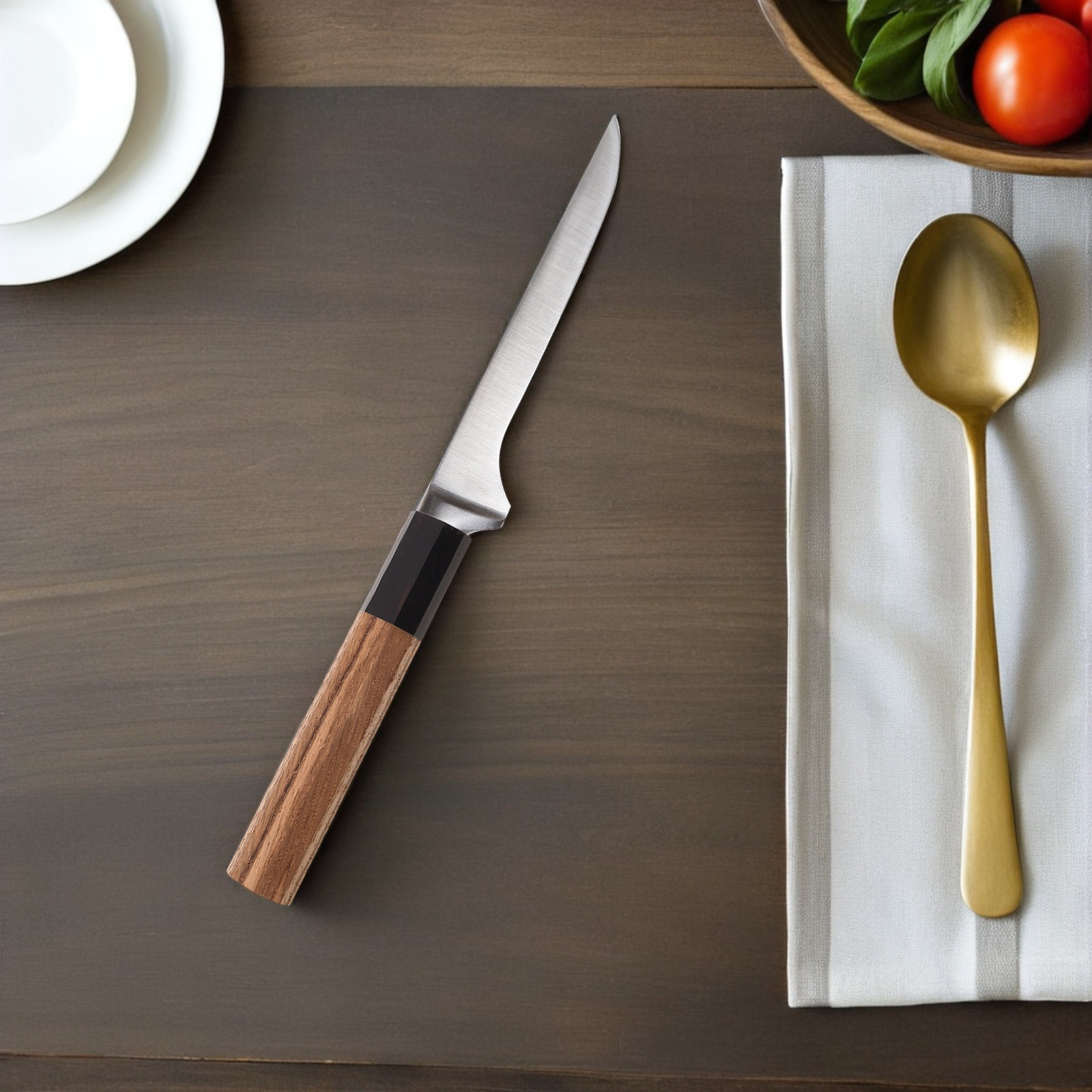 八角形の木製ナイフハンドル。伝統的な日本の料理用ナイフの交換 - Japanese Knife のレビューと価格