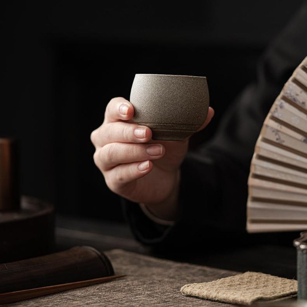 カンフー茶器セット 日本製炻器茶碗 古風 レトロ マスターカ - Japanese Pottery のレビューと価格