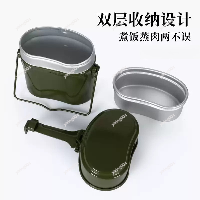 アウトドアキャンプ用分割弁当箱 耐熱アルミ製食品容器 - Bento Box のレビューと価格