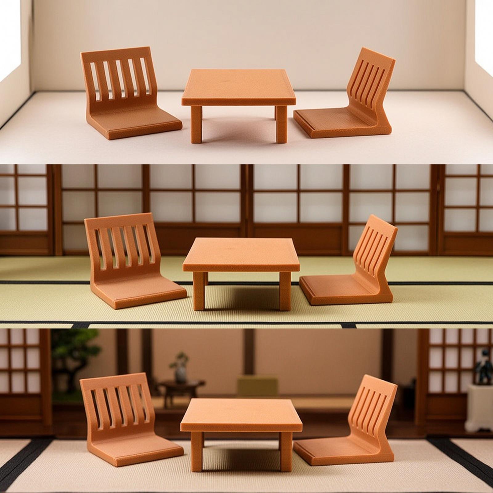 1/12スケールのドールハウス用ミニチュア家具。日本の部屋を - Japanese Tea のレビューと価格