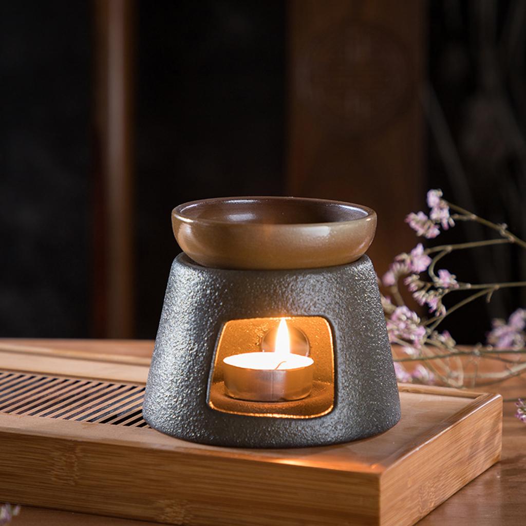 キャンドルウォーマー付きのティーマグウォーマー。和風デザイン - Japanese Tea のレビューと価格
