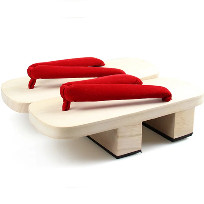女性のためのコスプレシューズ,木製サンダル,カジュアルスリッ - Geta Wooden Sandal のレビューと価格